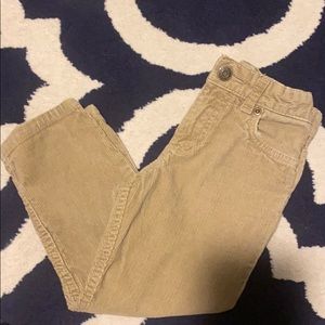 Tan corduroy pants